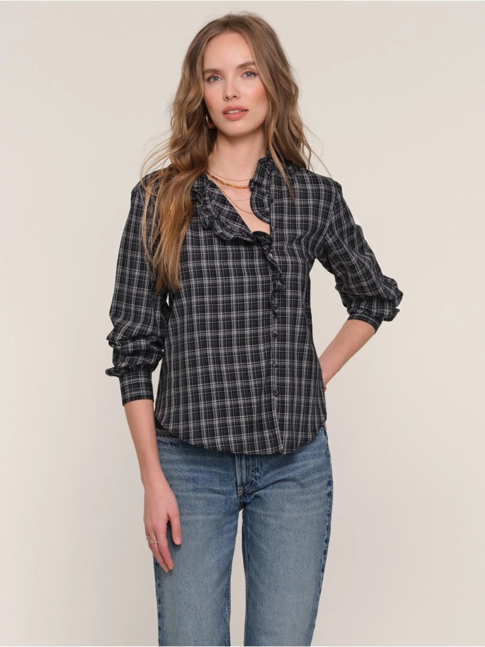 Heartloom Plaid Button Down Shirt